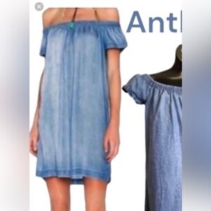 Anthropologie Cloth & Stone denim dress